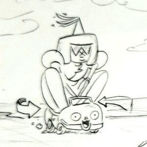 SU "Beep Beep" So Many Birthdays Production Storyboard